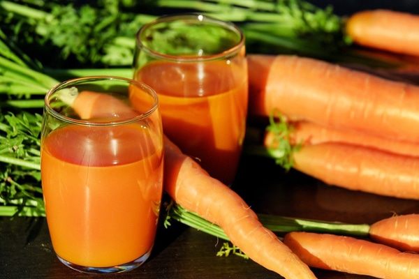 carrot with few calories